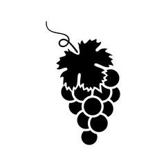 grapes with leaf