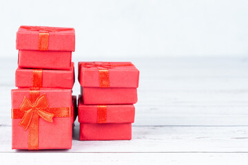 The concept of a gift for a holiday