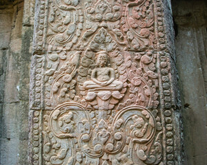Cambodia, an abandoned city in the jungle of Angkor Wat.