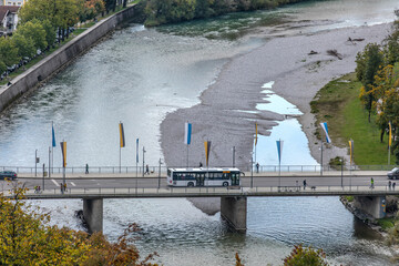 Bad Tölz – Blick auf die Tölzer Isarbrücke