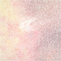 Abstract Grunge Style Colored Pencils Gradient Lines Place Text