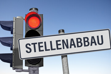 Stellenabbau, Signal auf Rot