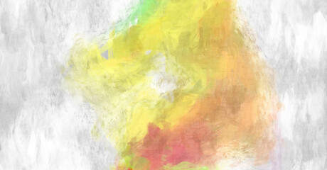 Rough brushstrokes on abstract background. Brush painting. Color strokes of paint. Unique wall art. Modern art on canvas. Colorful contemporary artwork.