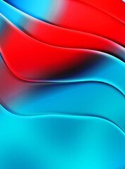Abstract pattern glossy color background. Vibrant colorful wavy texture wall. Creative and beautiful wallpaper.