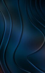 Abstract pattern glossy color background. Vibrant colorful wavy texture wall. Creative and beautiful wallpaper.