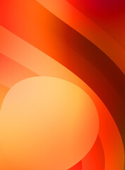 Abstract background with colorful gradient. Vibrant graphic wallpaper with stripes design. Fluid 2D illustration of modern movement.