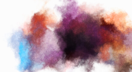 Watercolor painted background. Abstract Illustration wallpaper. Brush stroked painting. 2D Illustration.