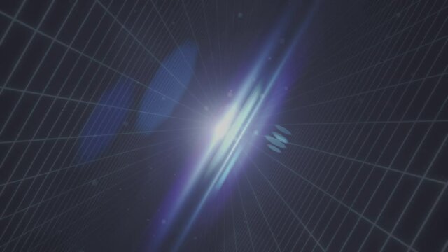 4K Background Technology Optical Lens Flare