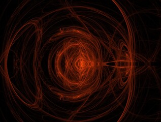 Imaginatory fractal background Image