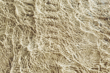 Natural sand and water ripples background