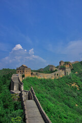 Fototapeta na wymiar The Great Wall of China. Jinshanling and Gubeikou Great Wall of China.