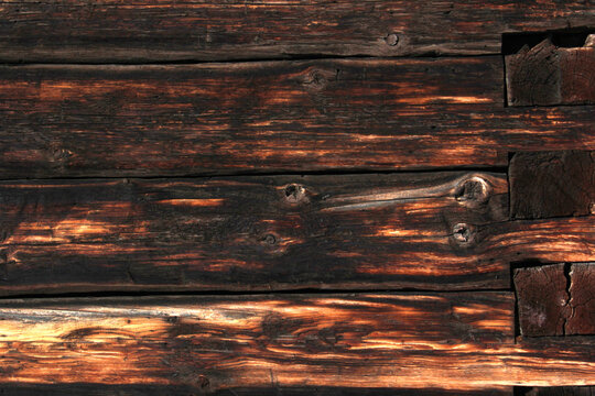 old brown rustic dark grunge wooden texture