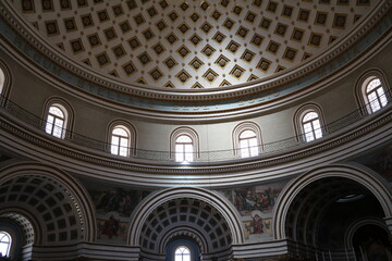 Rotunda of Mosta in Mosta on the island of Malta