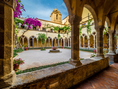 San Francesco d'Assisi Church in Sorrento, amalfi coast, Italy