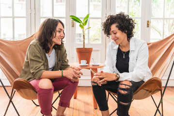 Affectionate Lesbian Couple Portrait