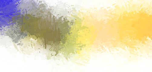 Brushed Painted Abstract Background. Brush stroked painting. Artistic vibrant and colorful wallpaper..
