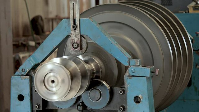 turbine rotor internal steel machine
