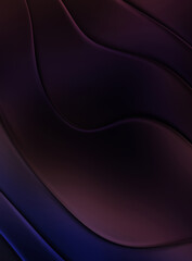 Abstract pattern glossy color background. Vibrant colorful wavy texture wall. Creative and beautiful wallpaper.