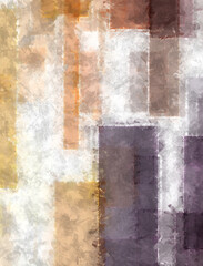 Modern art. Colorful contemporary artwork. Color strokes of paint. Brushstrokes on abstract background. Brush painting.