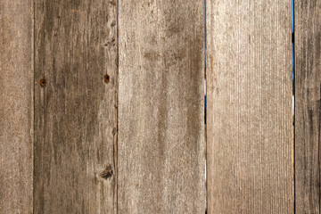 Fototapeta premium Wooden boards with uneven spacing