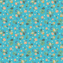 Classic Elegant Luxury Peony Pattern. Seamless Vector Floral Background. Metallic Outline Design. Gift Wrap, Stationery, Home Decor, Fabric. Vector EPS 10 Tile.