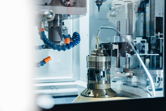 Modern machinery at industry