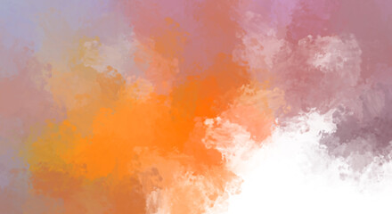 Brushed Painted Abstract Background. Brush stroked painting. Strokes of paint. 2D Illustration.