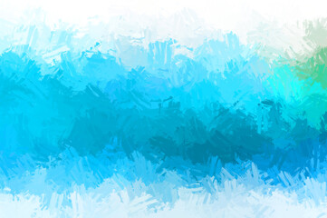 Painted composition with vibrant brush strokes. Textured colorful painting. Paint brushed wallpaper.