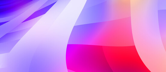 Abstract background with colorful gradient. Vibrant graphic wallpaper with stripes design. Fluid 2D illustration of modern movement.