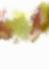 Watercolor painted background. Abstract Illustration wallpaper. Brush stroked painting. 2D Illustration.
