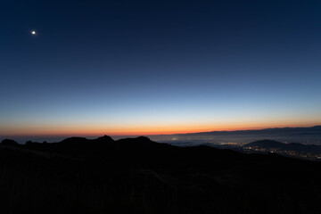 Obraz premium evening sky