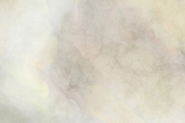 Soft watercolor wallpaper. Artistic painting with softly brushed colors. Pastel colors dabbed background. Painted abstract wall art.