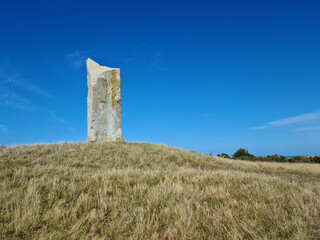 Guernsey Channel Islands, L'Ancresse Common Millennium Rock
