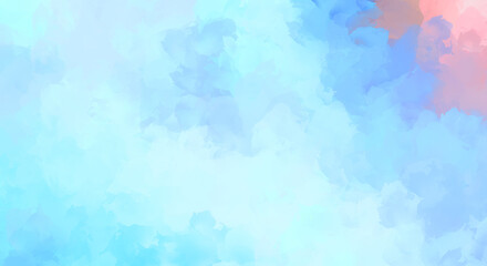 Abstract background of colorful brush strokes. Brushed vibrant wallpaper. Painted artistic creation. Unique and creative illustration.