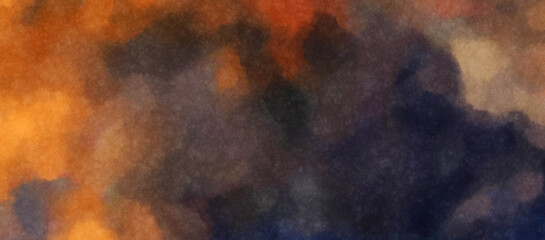 Watercolor painted background. Abstract Illustration wallpaper. Brush stroked painting. 2D Illustration.