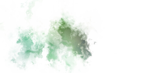 Abstract colorful watercolor on white background. Digital art painting.