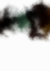 Watercolor painted background. Abstract Illustration wallpaper. Brush stroked painting. 2D Illustration.