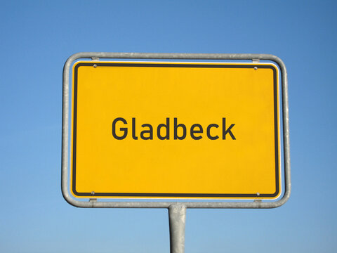 Ortsschild Gladbeck