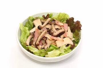 きのこサラダ