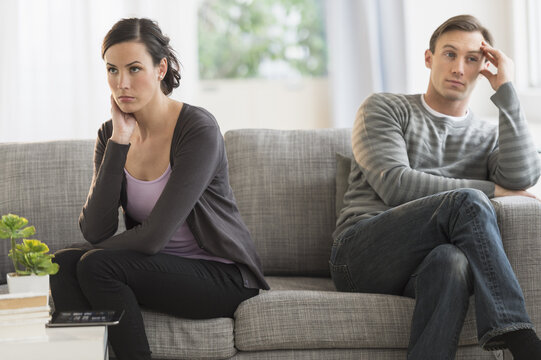 Couple having argument