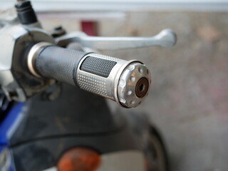 motorcycle handlebar grips.