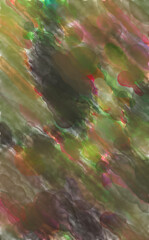 Contemporary art. Hand made painting. Modern artwork. Painting with brushstrokes of watercolor on surface. 2d illustration. Artistic background image. Abstract painting on canvas. Colorful texture.