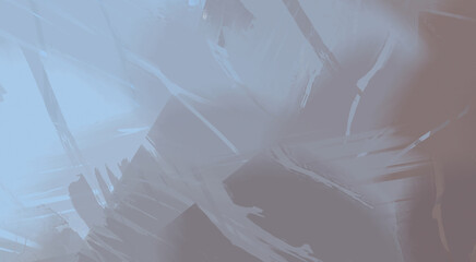 Abstract background of colorful brush strokes. Brushed vibrant wallpaper. Painted artistic creation. Unique and creative illustration.