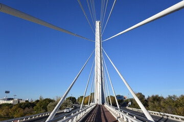 Alamillo Bridge, Sevilla, Spain, Europe