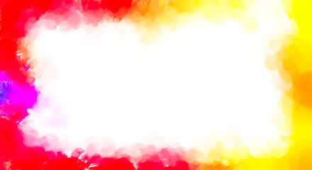 Watercolor strokes on surface. Artistic background image. Abstract painting on canvas. Brushstrokes. Contemporary art. Colorful texture of hand made artwork. Modern painting.