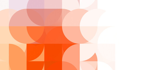 Layers of circular shapes creating a colorful and vibrant design. Digital illustration of circles layout. Futuristic design template.