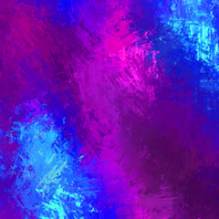 Fototapeta premium Brushed Painted Abstract Background. Brush stroked painting. Artistic vibrant and colorful wallpaper.