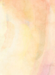 Obraz premium Modern painting of soothing brush strokes resembling alcohol inks. Watercolor abstract painting with pastel colors for poster, wall art, banner, card, book cover or packaging.