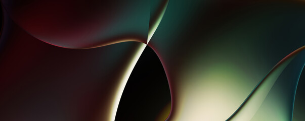 Abstract background. Fluid color gradient waves, with dynamic motion. Neon colorful abstract design of light waves. Illustration For Wallpaper, Banner, Background, Card, Book Illustration, website.