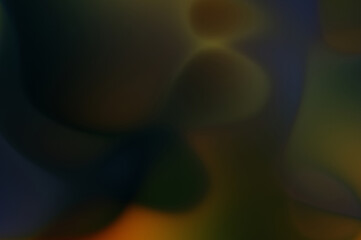 Abstract background. Fractal waves of magic energy and light motion. Colorful wallpaper template of glowing moving light shapes.